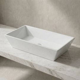 Vannas Istabas Izlietne Vispool Q1 70x35x15cm, Balta (800126) | Vispool | prof.lv Viss Online