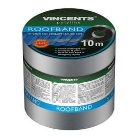 Vincents Polyline Roofband Self-Adhesive Polymer Bitumen Tape 3m | Roofing consumables | prof.lv Viss Online