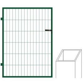 Single-leaf square tube gate leaf W1M, green (RAL6005) | Fences | prof.lv Viss Online