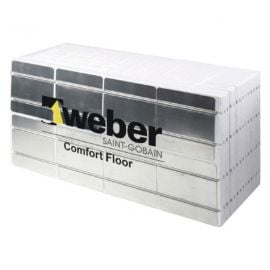 Putuplasts Weber .Floor 4900 Comfort 35x600x1200 siltajām grīdām 10.08 m2 ar alumīnija pārklājumu | Siltās grīdas ar ūdens apsildi | prof.lv Viss Online