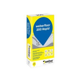 Weber Floor 200 Rapid быстросохнущий самовыравнивающийся состав для ремонта полов (5-30 мм) 20 кг | Weber | prof.lv Viss Online