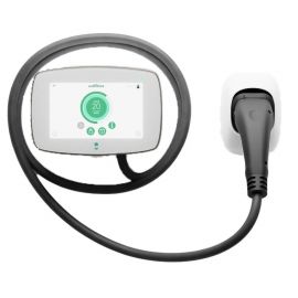Wallbox Commander 2 Electric Vehicle Charging Station, Type 2 Cable, 22kW, 5m, White (CMX2-0-2-4-8-001) | Car accessories | prof.lv Viss Online