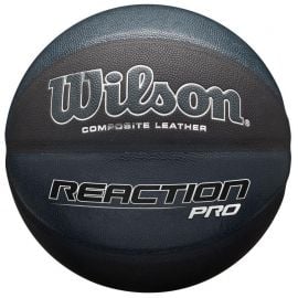 Баскетбольный мяч Wilson REACTION PRO SHADOW 7 Black (WTB10135XB07) | Баскетбольные мячи | prof.lv Viss Online