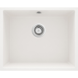 Virtuves izlietne Deante Corda, Pabūvējamā, Granīts, Balta (ZQA_A10C) | Virtuves izlietnes | prof.lv Viss Online