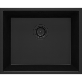 Virtuves izlietne Deante Corda, Pabūvējamā, Granīts, Melna (ZQA_N10C) | Virtuves izlietnes | prof.lv Viss Online