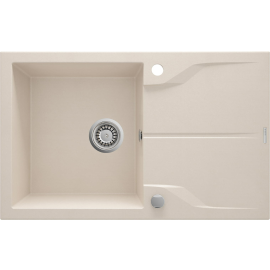 Virtuves izlietne Deante Andante, Iebūvējamā, Granīts, Bēša (ZQN_5113) | Virtuves izlietnes | prof.lv Viss Online