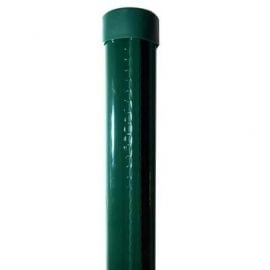 Žoga stabs profilēts Ø48mm, zaļš (RAL6005) | Žogi | prof.lv Viss Online