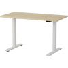 Martin Electric Height Adjustable Desk 120x60cm White/Maple (28-0699-01)