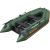 Kolibri Rubber Inflatable Boat With Plywood Floor Profi KM-360D Green (KM-360D_189)