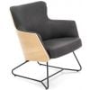 Halmar Chillout Relaxing Chair Grey/Beige