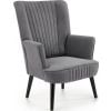 Halmar Delgado Recliner Chair Grey