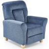 Halmar Bard Relaxing Chair Blue