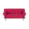 Roxy Раскладной диван Home4You, 189x113x48 см, красный (11687)
