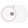 Aquasanita Clarus SR101-710AW Built-in Kitchen Sink White (212282)