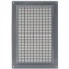 Вентиляционная решетка из пластика Europlast, 250x170 мм, серого цвета, VR2517P