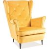 Signal Lady Lounge Chair Light Yellow