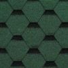 Hexagonal Bitumen Shingles, Green, 3m2