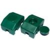 Ball Panel Fastener 40x30mm / Ø6mm, Green (000281)