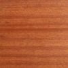 Финишная деревянная плинтусная планка Pedross 40x22 2,7м с клиновой системой (красное дерево)