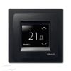Devi Devireg Touch thermostat with built-in room and floor sensor, with ELKO frame, black, 16A (140F1069)