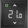 Devi Devireg Smart Underfloor Heating Digital Thermostat with 2 Sensors, Black RAL9005, 16A (140F1143)