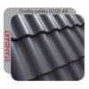 Benders Palema Standard Ridge Tile, Graphite Grey