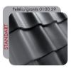Benders Exclusive Standard, ridge tile, grey/granite