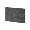 Desk Sound Absorbing Partition, 100x65cm Black (17-2870-708)