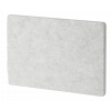 Sound Absorbing Desk Partition, 100x65cm White (17-2870-709)