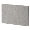 Desk Sound Absorbing Partition, 100x65cm Gray (17-2870-706)