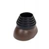 Вентиляционный клапан Vilpe, коричневый 110-155