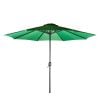 Home4You Sun Umbrella BAHAMA D2.7m, aluminum stand, polyester fabric, green (19358)