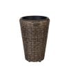 Home4You Flower Basket Wicker 28x40cm, Dark Brown (35122)