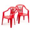Детское кресло Home4You DISNEY-CARS 38x38xH52см, пластик, красное (46220)