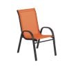 Детское кресло Home4You DUBLIN 46x36xH59см, текстиль, оранжевое (19374)