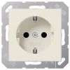 Jung Schuko Surface-Mounted Socket Outlet 1-gang with Earth, Ivory (A1520)