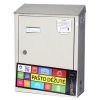 Металлический почтовый ящик Glori PD900 29x38.5см, серый (GLRP900-PEL)