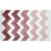 Duschy bathroom rug, polyester, Valencia 80x50cm, Pink / white 746-84