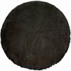 Duschy bathroom rug, polyester, Brisbane D90cm black, 751-20