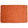 Duschy bathroom mat, rubber, Rimini 60x95 orange, 765-46