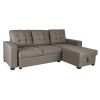 Home4You Taylor Corner Sofa, Universal Corner, 226x157cm Brown (42812)