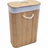 Duschy laundry basket Bamboo 400x220x600 mm, bamboo, 603-37