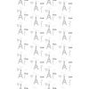 Duschy Shower Curtain 180x180cm PARIS with 12 rings, 627-70