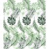 Duschy Shower Curtain 180x200cm LEAF with 12 Rings, 628-71