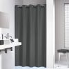 Sealskin shower curtain 180x200cm Coloris, grey, Polyester/Cotton, 232211314