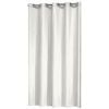 Sealskin Shower Curtain 180x200cm Coloris, White, Polyester/Cotton, 232211310