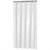 Shower Curtain 180x200cm MADEIRA, White, Polyester, 238501310