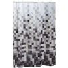 Shower Curtain 180x200cm PIXEL. Black, Polyester, 232651319