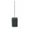 Gedy toilet brush Aries, anthracite, AR33-85