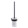 Gedy wall-mounted toilet brush, black, PI3303-14
